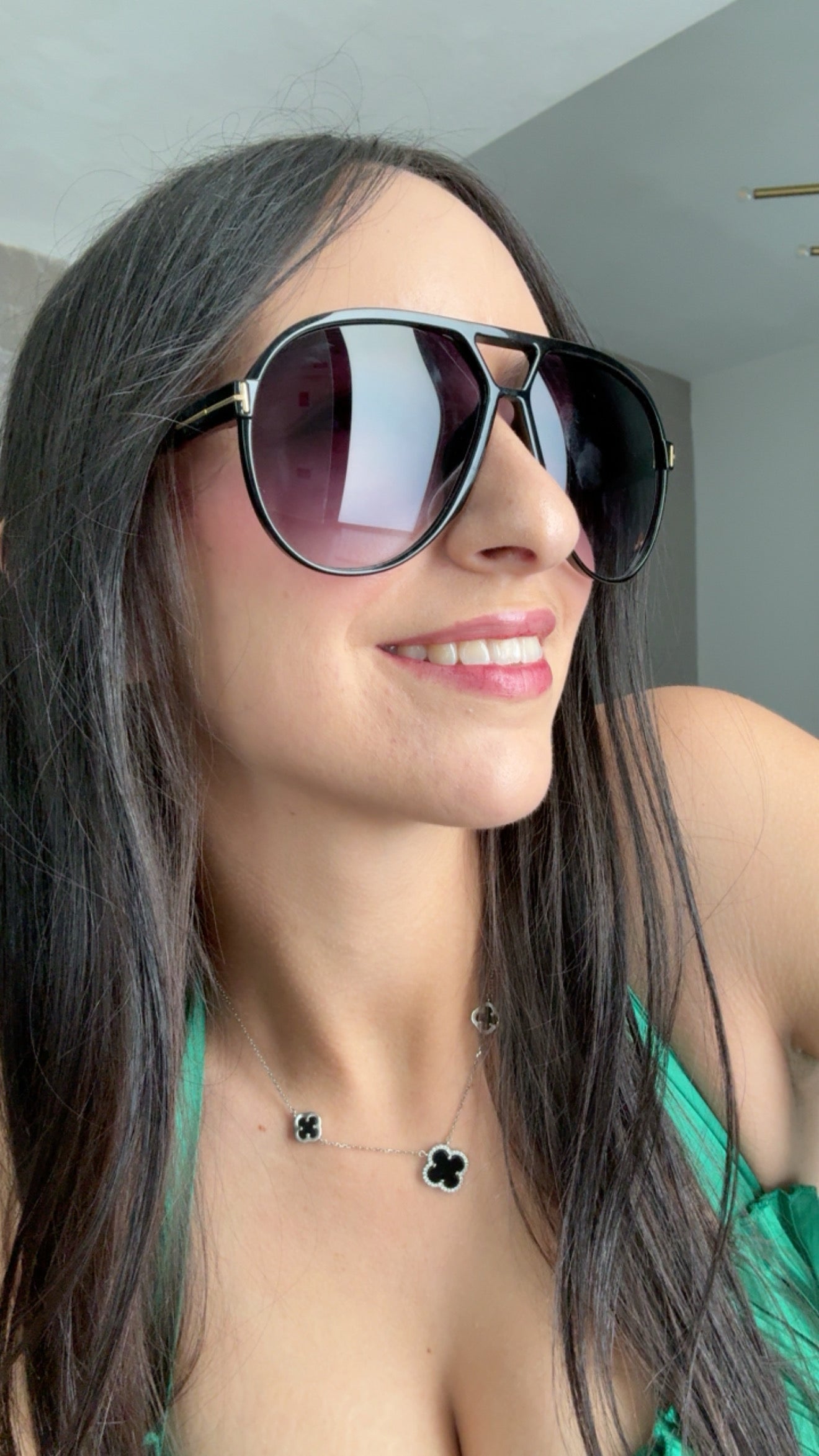 Black & Navy Sunglasses