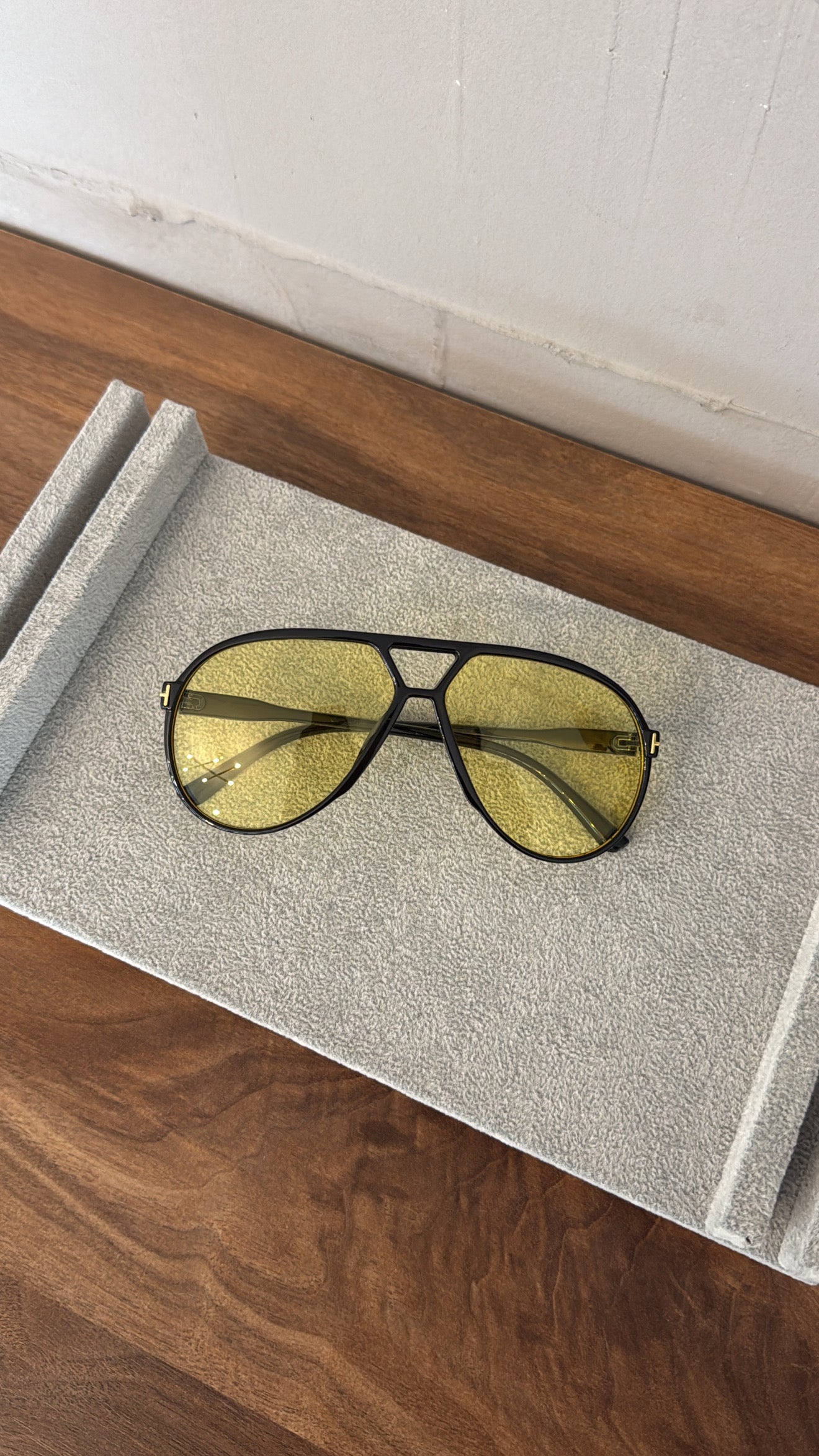 Black & Yellow Sunglasses