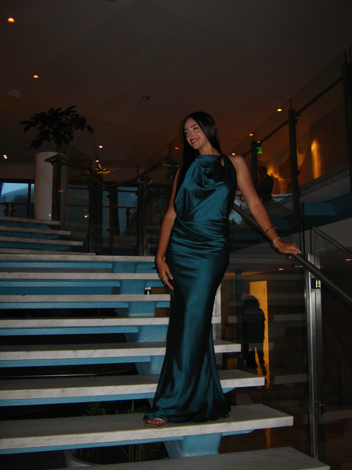 Marina Open Back Dress