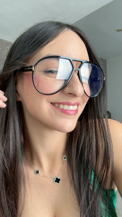 Black & Clear Glasses